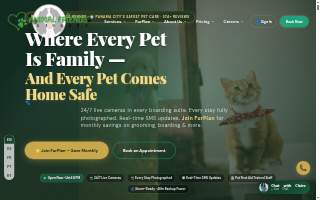 Animal Friends Pet Care of Lynn Haven website