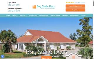 Bay Smile Docs - Lynn Haven website