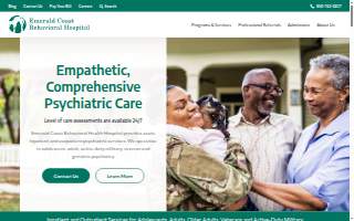 Emerald Coast Behavioral Hospital website