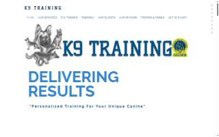 K9 Training Panama City website