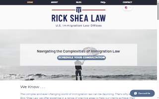 Rick Shea Law, LLC website