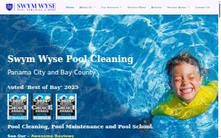 Swym Wyse Pool Cleaning of Lynn Haven website