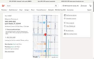 Walgreens website