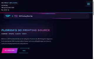 3D Print Orlando LLC of Maitland website