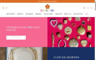 Be On Park Fine Jewelry website