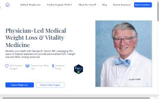 BeSlimMD Weight Loss website