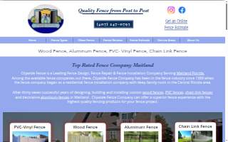 Citywide Fence of Maitland website