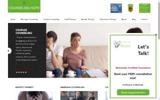 Counseling Hope Maitland website