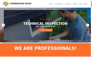 FOUNDATION TECHS Inspection & Repair website