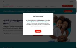 GuideWell Emergency Doctors of Northdale website