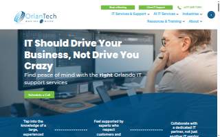OrlanTech website