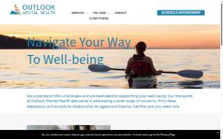 Outlook Mental Health Maitland website