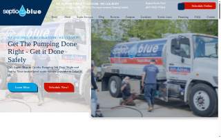 Septic Blue of Orlando website