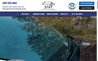 Stat Auto Glass of Maitland website