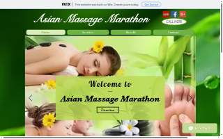 Asian Massage Marathon website