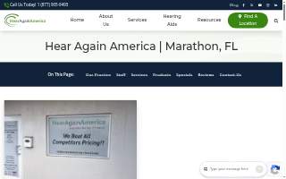 Hear Again America website