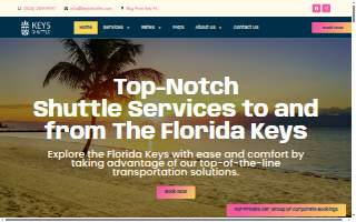 Keys Shuttle website