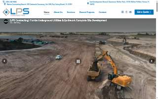 LPS Contracting website