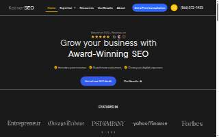 Keever SEO website