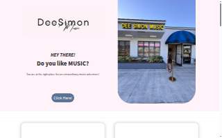 Dee Simon Music website