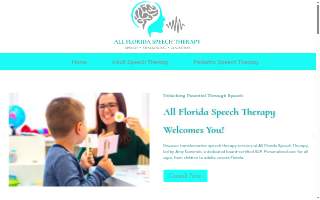 All Florida Speech Therapy website