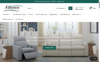 Atlantic Fine Furniture & Mattress website