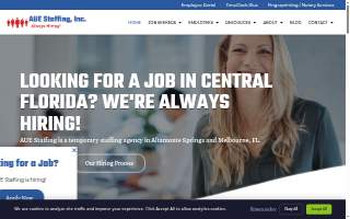 AUE Staffing, Inc. of Melbourne website
