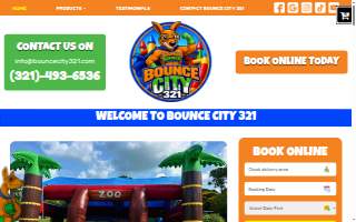 Bounce City 321 website