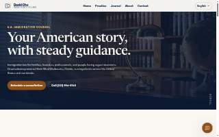 David P. Cho Immigration Services website