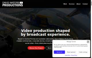 David Waters Productions website