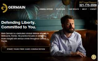 Germain Legal website
