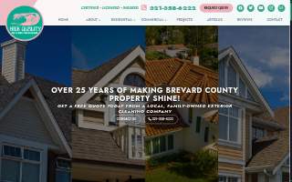 Hier Quality Roof Cleaning & Pressure Washing website