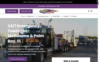 Imperial Towing website