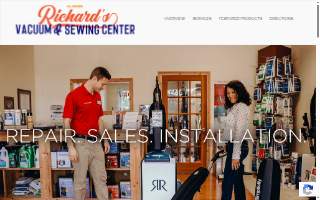 All Brands Richard's Vacuum Center website