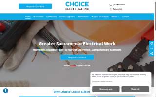 Choice Electrical website