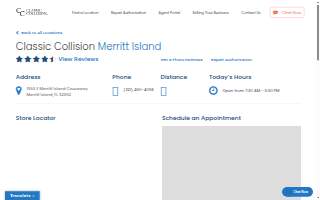 Classic Collision of Merritt Island website