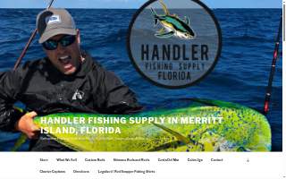 Handler Fishing Supply website