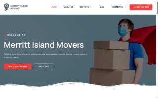 Merritt Island Movers website