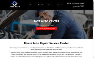 79th Street Auto Center website