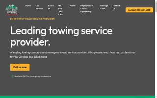 Alpine Towing Inc website