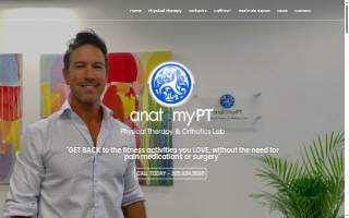 AnatomyPT • Physical Therapy & Orthotics website