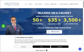 Aronfeld Trial Lawyers website