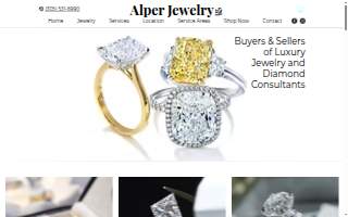 Alper Jewelry website