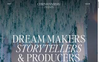 Chris Weinberg Events website