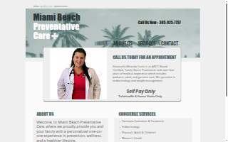 Miami Beach Preventative Care website
