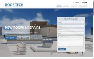 Miami Roof-Tech of Miami Beach website