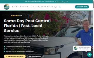 Native Pest Management of Miami Beach website