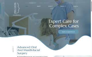 Oral Facial Reconstruction and Implant Center - Coral Springs website