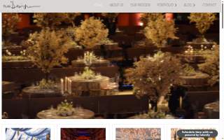 Plan Design Events website
