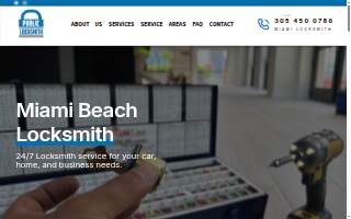 Public Locksmith Inc. of Miami Beach website